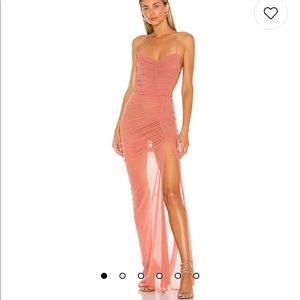 REVOLVE Micheal Costello Follie Gown in Mauve